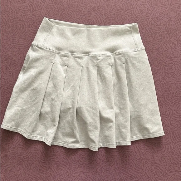 Vuori Halo Performance Skirt, Salt Heather, XXS - Picture 2 of 3